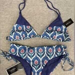 Tavik Swim Suit Styles Palm Desert & Bebe Monaco White Sand Medium NWT $110